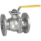 Ball Valve 2Pc Body Cast Iron / Carbon Steel With Flange 1