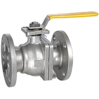 Ball Valve 2Pc Body Cast Iron / Carbon Steel With Flange