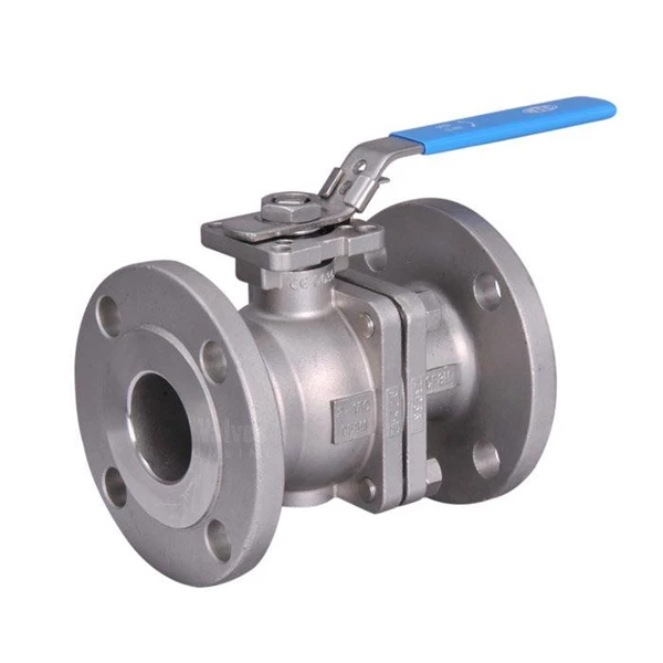 Ball Valve 2Pc Body Cast Iron / Carbon Steel With Flange