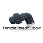 Female Thread Elbow Compression HDPE 1